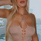 Angelic Knit Halter Top