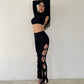 Cut Loose Knit Set