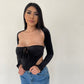 Velour Velvet Corset and Shrug Set